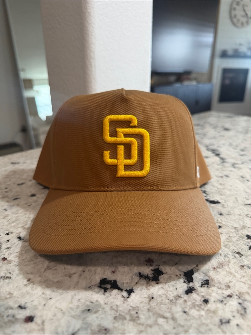 San Diego Padres Brown Cap with Yellow SD Logo